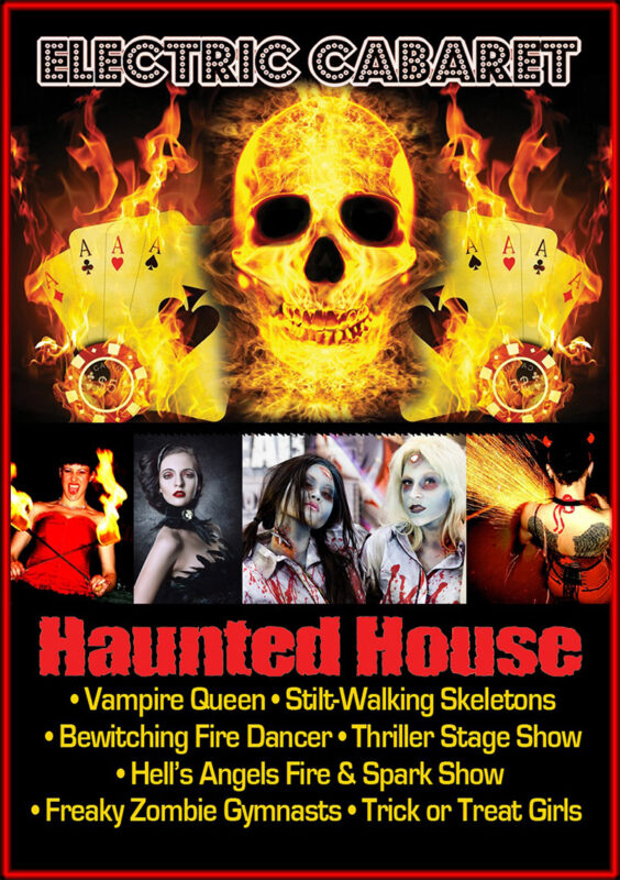 Halloween Shows for hire in London and Brighton with Halloween performers