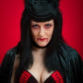 Halloween Performer Vampire Queen Act in Brighton