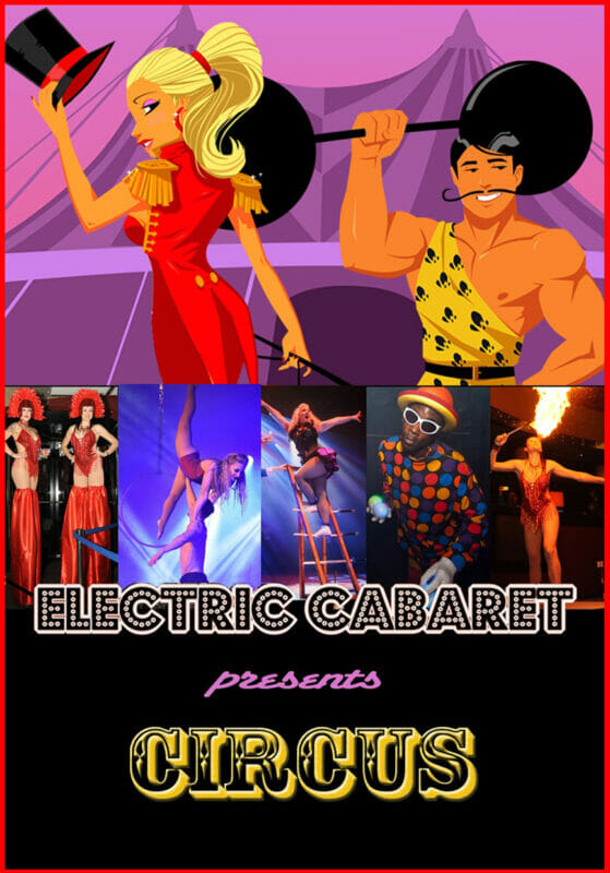 Circus Theme Shows for hire in London and Brighton, hire circus acts