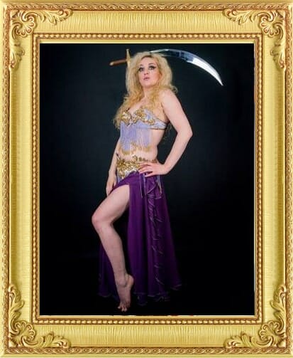 sword balance cabaret dancer corporate event entertainment from our entertainment agency Brighton.