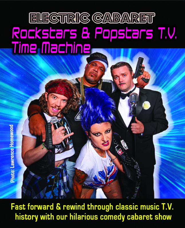 Rockstars & Popstars musical Theme Shows for hire in London and Brighton. Cabaret singers and dancers