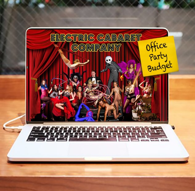 An online view of Electric Cabaret Company to plan an office party on a budget in London, Brighton