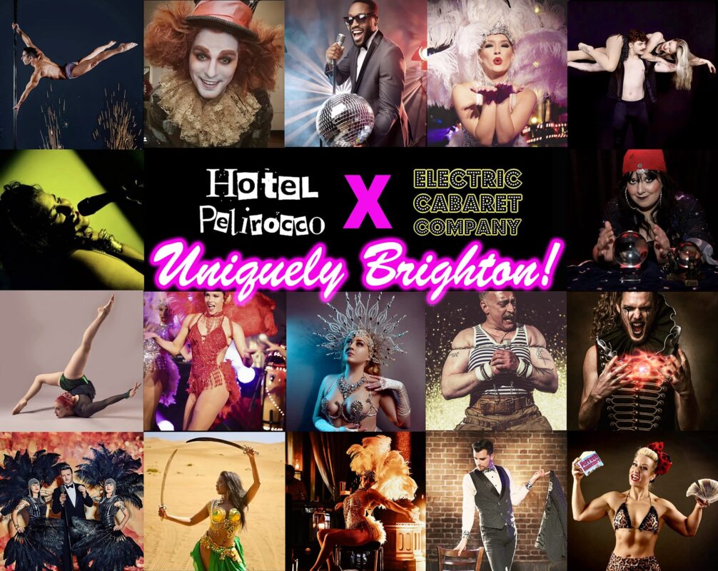 performers for hire at the most unique Christmas party in Brighton