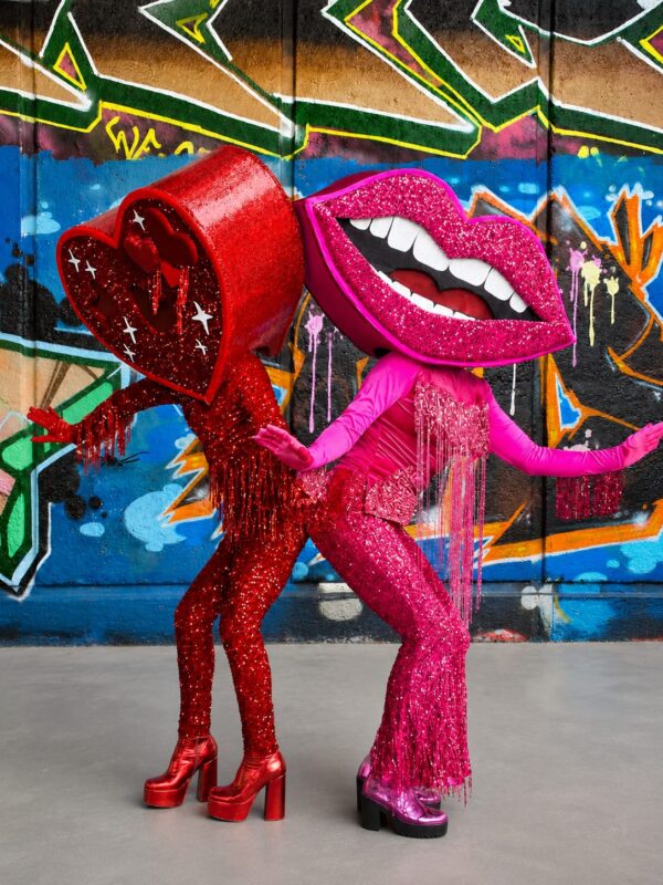 best roaming acts for clubs and festivals costume dancers near me in London and Brighton